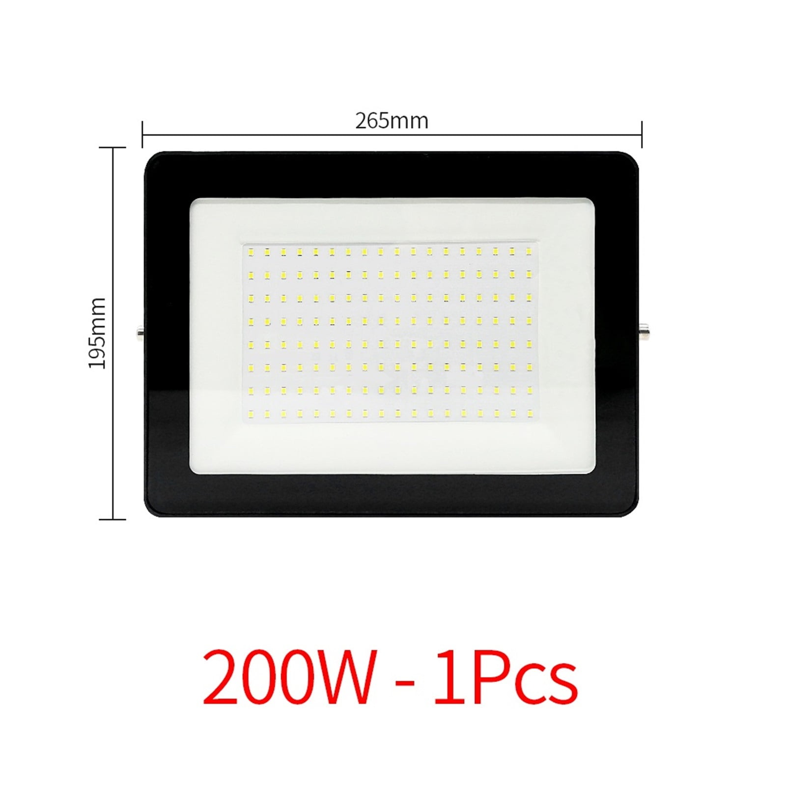 300W 200W 100W LED Flood Light 10W 20W 30W 50W High Brightness IP68 Waterproof Outdoor Lighting LED Spotlight Wall Floodlights ,Easy to Install