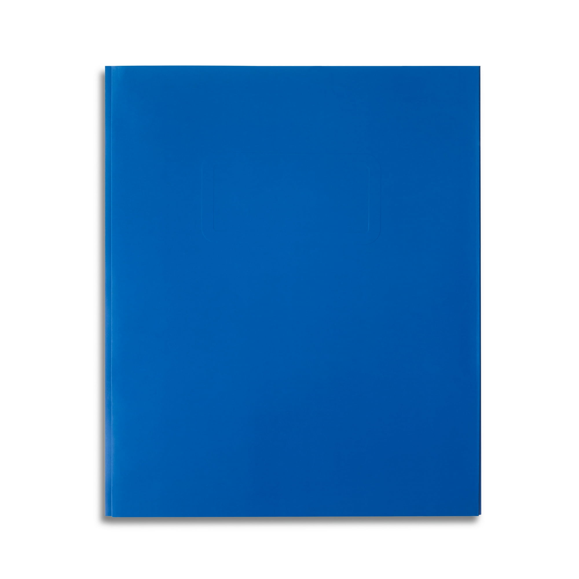 Pen+Gear 3-Prong Letter Size Pocket Folder, Blue