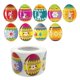 thumbnail image 1 of 500 pegatinas autoadhesivas de Pascua con forma de huevo para fiesta de Pascua., 1 of 5