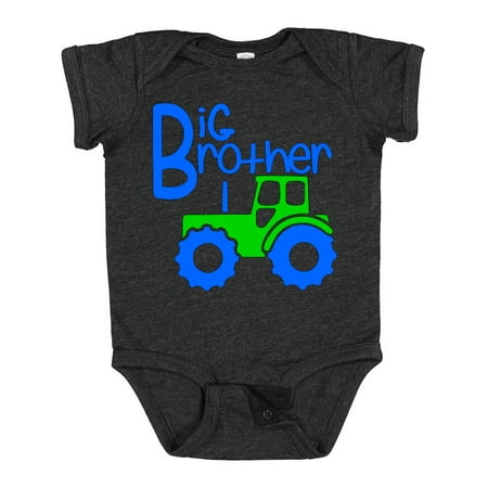 

Inktastic Big Brother Tractor Gift Baby Boy Bodysuit