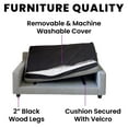 thumbnail image 4 of Club Nine Pets Metro Orthopedic Bed for Dogs, Small, Oatmeal., 4 of 8