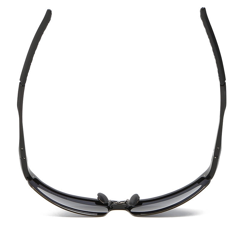 Mens Minimalist Aluminum Magnesium Polarized Sunglasses for Men, Driving, Fishing, Travel, Outdoor Sports and Parties