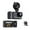 Black-Front Rear Inside, variant on Dash Cam with WiFi 1080P FHD Car Driving Recorder Front and Inside Two Lens Car Cameras HD Infrared Night Vision/G Sensor/Loop Recording/APP Remote Monitoring
