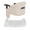 Beige, variant on Inglesina - Fast Table Chair with Fast Tray: Hook On Portable High Chair for Babies and Toddlers, Damage Free Travel Booster Seat for Restaurant Use - Includes Snap On Tray, Black