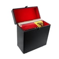 thumbnail image 3 of 12inch Vinyl Record Storage Boxes Music Enthusiasts Classic for DJ Large Stylish, 3 of 7