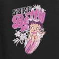 thumbnail image 5 of Wild Bobby, Shore Surfer Betty Boop Betty Boop Ladies Racerback Tank Top, Black, Small, 5 of 5