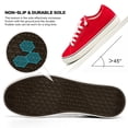 thumbnail image 5 of Ecetana Canvas Shoes for Women Slip on Casual Low Top Sneakers Womens Tennis Shoes, 5 of 7