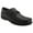 Black, variant on Roamers Mens Fuller Fitting Superlight Touch Fastening Leather Shoes