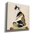 thumbnail image 2 of Epic Graffiti 'Lady Cat III' by Grace Popp, Canvas Wall Glass, 18"x18", 2 of 2