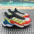 thumbnail image 3 of Adi - das Impact FLX White Team Solar Yellow Men's Athletic Shoes GV9854 Size 8, 3 of 6