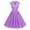 Purple B, variant on Women's Medieval Wedding Dress Summer Short Sleeve Swing Dresses with Bow Fashion Vintage Elegant Dresses for Women Purple B XXL
