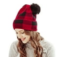 thumbnail image 3 of 2PC Christmas Knitted Pompom Beanie Hat Mother & Baby Xmas Hat, 3 of 6