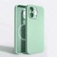 thumbnail image 3 of Original Liquid Silicone For MagSafe Phone Cases For iPhone 15 13 12 11 14 Pro Max Mini X XR XS 7 8 Plus SE 2020 Case Back Cover, 3 of 5
