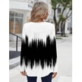 thumbnail image 7 of Zeagoo Womens Tunic Tops Leopard Long Sleeve Loose Fit T Shirts Pleated Casual Blouses for Leggings Plus Size, 7 of 7