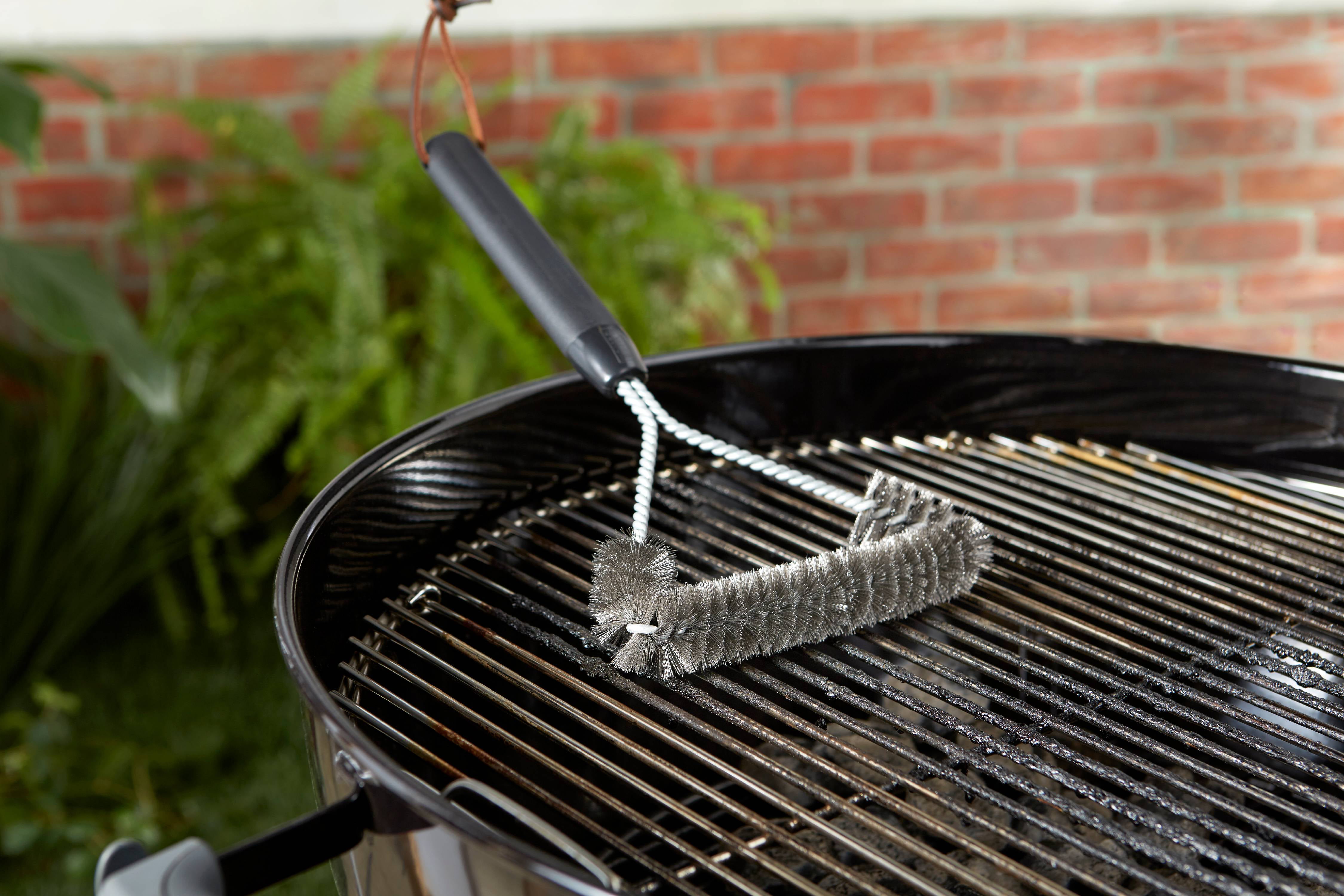 Weber 6494 12-Inch 3-Sided Grill Brush