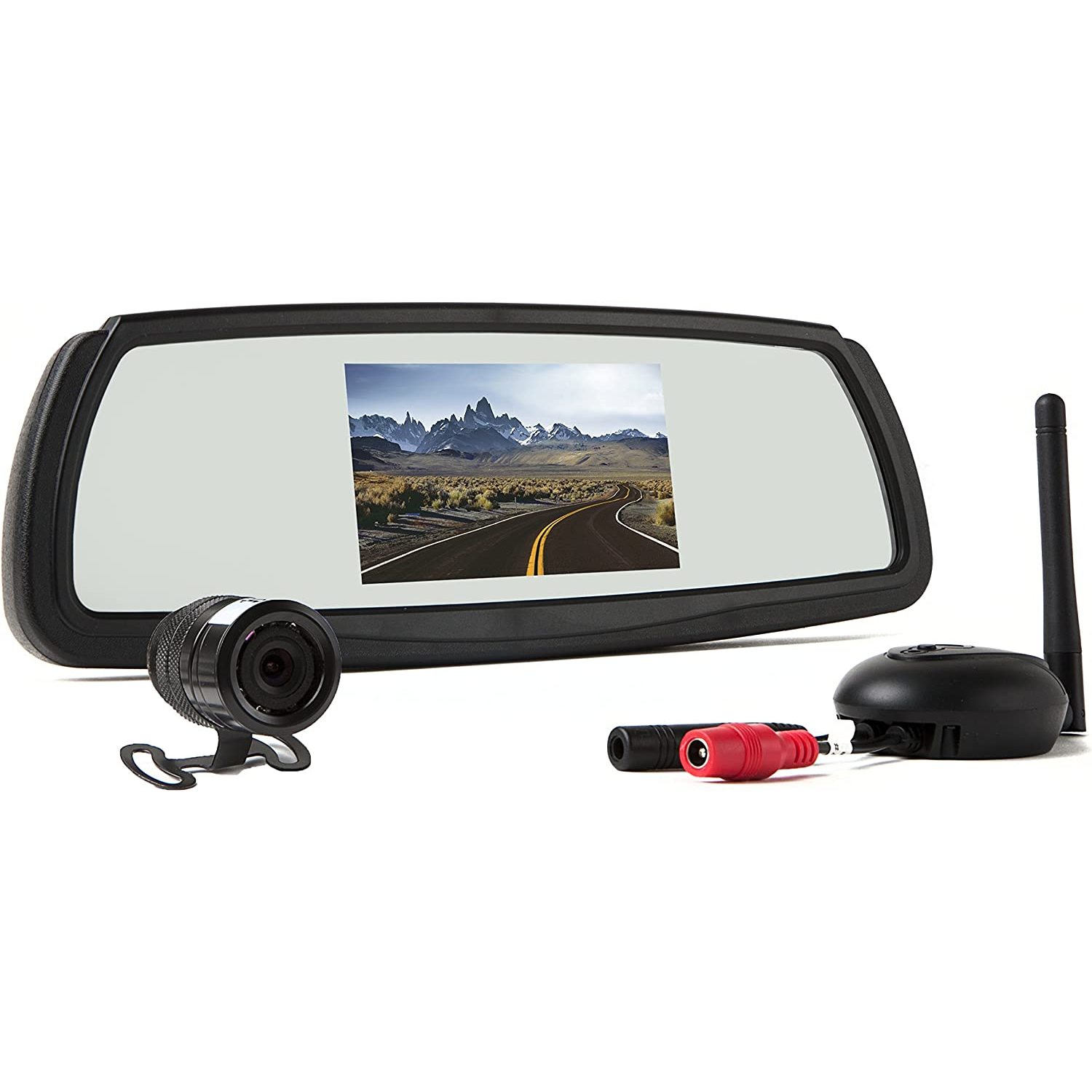 Digital Wireless Backup Camera System + ." Replacement Rear View Mirror