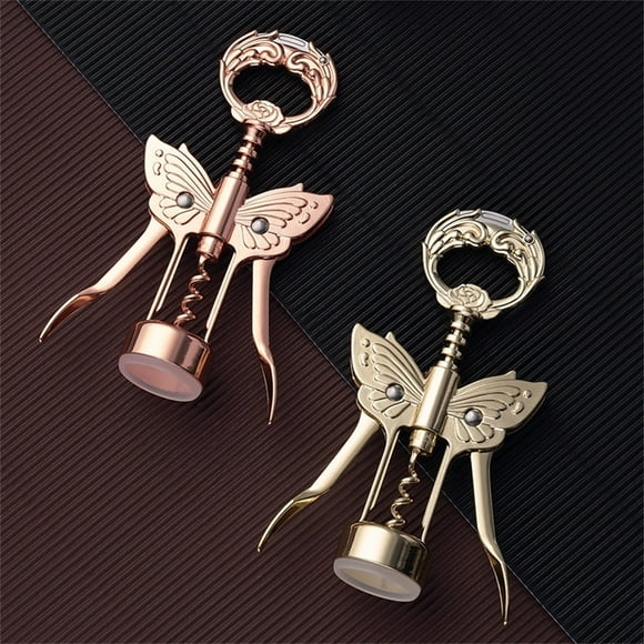 Portátil de mano multifuncional abridor de botellas abridor de vino sacacorchos fácil de abrir