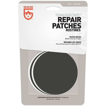 UPC: 0021563107104 | Gear Aid Tenacious Tape Patches Black