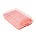thumbnail image 2 of Shoe Storage Box under $5! CQCYD Transparent Shoe Storage Box, Stackable Shoe Organizer with Vent Holes, Clear Plastic Shoe Cabinet for Closet Shelving, Thickened Shoe Box, 2 of 9