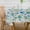 Leaf, variant on Rectangle Vinyl Tablecloth 60 x 84 inch Flannel Backed Heavy Duty Tablecloth Waterproof Oilproof Tablecloth Wipeable Tablecloth Decorative Table Cover Picnic Tablecloth
