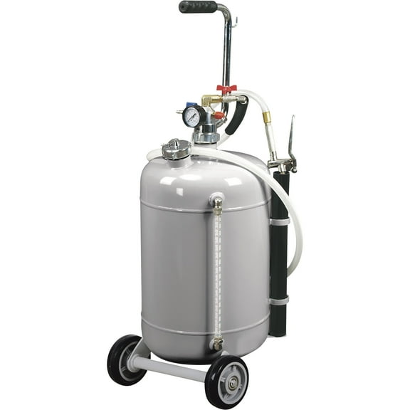 Roughneck Air-Operated Oil Dispenser, 8 Gallons, 145 PSI