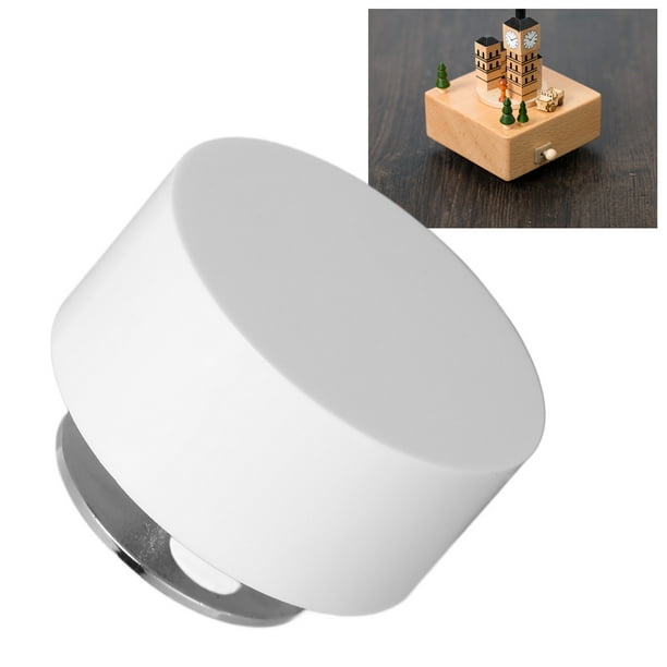 Rotating Music Box Base Clockwork Gift Accessory Music Box Round Base For Adults