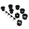 thumbnail image 1 of Mosiee Backyard Balcony Support Accessories Grommets Plastic 1 Set Base Black, 1 of 9