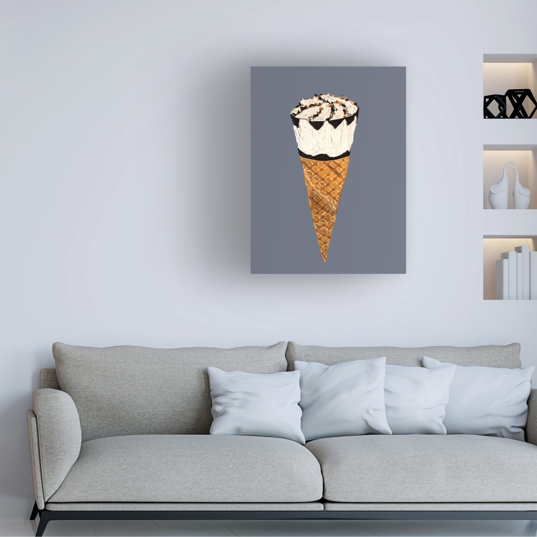 Trademark Fine Art Alice Straker  Cornetto Canvas Wall Art