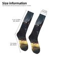 thumbnail image 2 of Fuzoiu Sleeping Dragon In Forest Print Adult Stockings,Crew Socks,Unisex Fashion Socks, Casual Sports Socks,Comfortable Crew Socks for Everyday Wear and Sports, 2 of 6