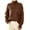 Khaki-B, variant on 2025 Women's Autumn and Over Mens Sweaters Winter Color Contrast Sweater Womens Jackets Sweaters Loose Round Neck Bottomed Dark Sweatshirt Sweater