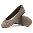 thumbnail image 2 of Veittes Women's Wide Width Flats Shoes - Round Toe Bow Comfortable Casual Ballet Shoes., 2 of 8