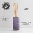 thumbnail image 3 of SpaRoom Handblown Glass Reed Diffuser - Lavender and Bergamot - Great Aromatherapy Diffuser for Office Decor, Apartment Decor, and Room Décor, 3 of 5