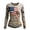 Khaki, variant on QASIEATN Women's Casual Long Sleeved Sweatshirt Celebrates 250th Anniversary with The National Flag Flowers Patriotism and Flag Top