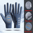 thumbnail image 4 of Jacenvly Rechargeable Heated Gloves Winter Children'S Warm Gloves Children'S Plush Five Finger Windproof Riding Gloves, 4 of 11