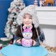 thumbnail image 5 of Nieve De Navidad, Juguetes De Peluche, Animales De Peluche, Juguetes Suaves Para Bebés, Niños, Niñas, Niños, Muñecos De Peluche Kawaii Advancent HA046660-03, 5 of 6