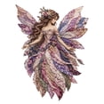 thumbnail image 2 of Ktlvex Premium Fairy Patchwork DIY Kit Pre-Cut Felt Flower Fairies Patchwork Sewing Kit Beginner Handmade Layered Fabric Craft Decor（Flower）, 2 of 9