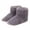 Grey, variant on Winter USB Heated Boots Plush Legs Warmer Washable Indoor House Thermal Shoes,Pink