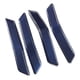 thumbnail image 1 of 4 piezas de tira protectora de borde de puerta antifricción y protector de arañazos delantero y trasero Azul, 1 of 8