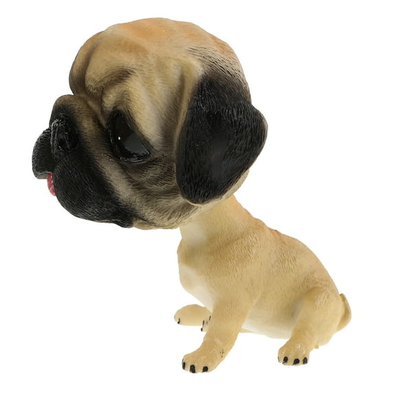 AURARMLET Resin Dog Bobblehead for Car Dashboard with Fun Swaying Head Design