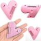 thumbnail image 1 of RV Cortadora de pelo de doble cara con forma de corazón de melocotón, 5 uds., flequillo de corte de autoayuda, herramienta de belleza para eliminar puntas y adelgazamiento del cabello, 1 of 5