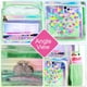 thumbnail image 5 of Mochila Transparente AGSDON para Niñas con Bolsa de Almuerzo Verde Amor 3PCS, 5 of 7