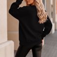 thumbnail image 4 of Game Day Sweatshirt Women Funny Football Print Sweatshirts Pullover Shirt, 4 of 6