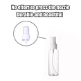 thumbnail image 5 of Small Spray Bottle, Portable 60ML Travel Spray Bottle, Mini Spray Bottle, Leak-Proof Empty Plastic Atomizer for Cosmetics Perfume Toiletries and Outdoor Use 5Pcs, 5 of 8