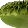 thumbnail image 5 of JWH 3D Handmade Round Decorative Soft Sunflower Throw Pillows for Modern Decoration 14inch Lime Green, 5 of 7
