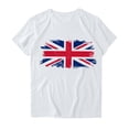 thumbnail image 3 of Tops Cortos para las Mujeres Día de la Independencia Impreso Cuello de la Tripulación Tee, Casual Y Elegante Cuello Redondo Tops para las Mujeres, 3 of 3