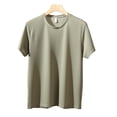 thumbnail image 2 of Mens Quick Dry Short Sleeve O-Neck T-shirt Undershirt Blouse Muscle Fitness Top, 2 of 9