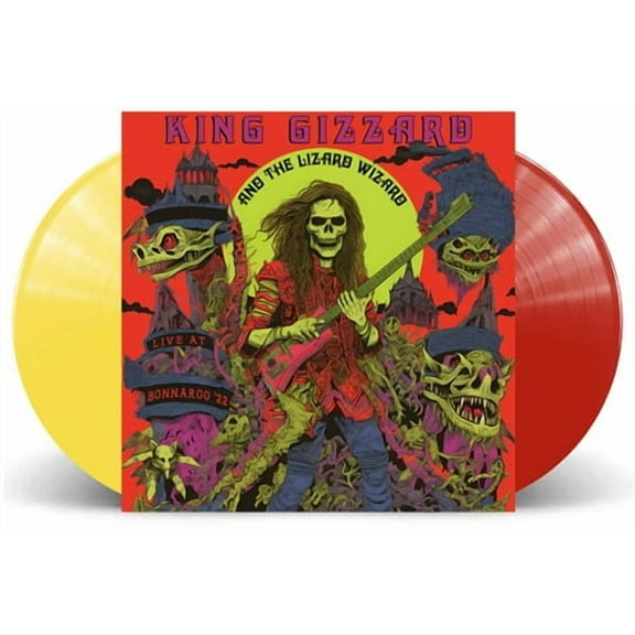 King Gizzard and the Lizard Wizard - Live at Bonnaroo 22 - Red & Yellow - Music & Performance - Vinyl