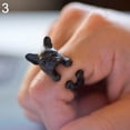 thumbnail image 5 of Womens Cute Animal Rings, Adjustable Retro Bulldog Openings Ring Unisex Animal Pit Bull Dog Punk Jewelry, 5 of 8