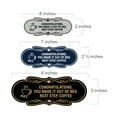 thumbnail image 2 of Designer Congratulations, you made it out of bed. Next step, Coffee Sign (Black Gold) - Large, 2 of 4
