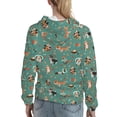 thumbnail image 7 of Wukai Veterinary Clinics Print Womens Hoodies Fleece Sweatshirts Long Sleeve Sweaters Pullover Fall Outfits Winter Clothes-X-Large, 7 of 7